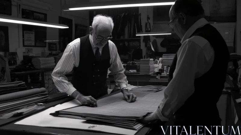 AI ART Monochrome Tailoring: A Study in Precision