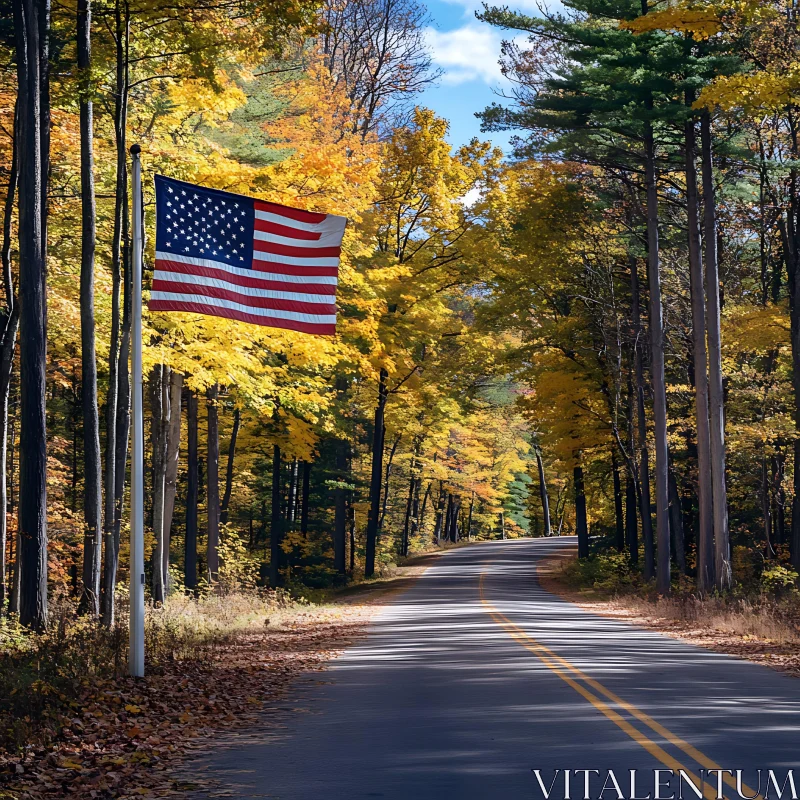 Fall Colors and National Pride