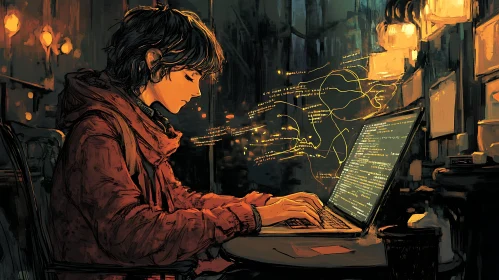Coding Immersion: A Night Programmer's Focus