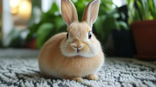 Charming Rabbit Close-Up