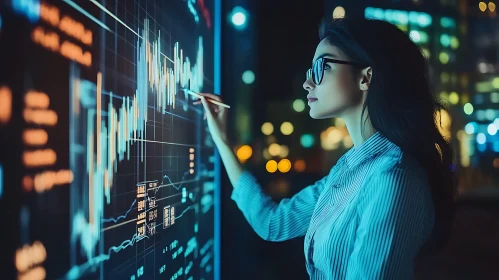 Financial Data Analysis by Professional Woman