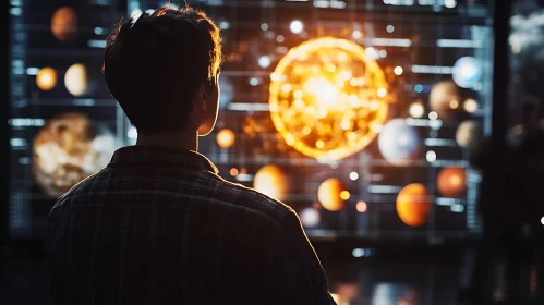 Gazing at Distant Worlds: A Cosmic Journey