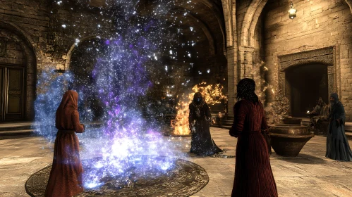 Mystical Gathering: A Circle of Magic Users