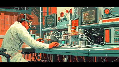 Lab Research with Scientist
