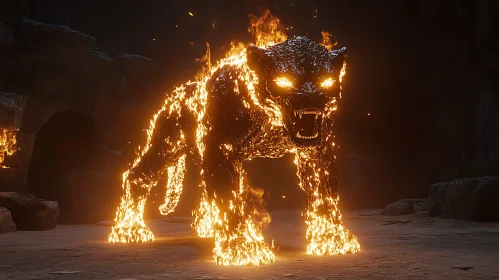 Fiery Canine of the Underworld