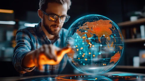 Man and Digital World: A Modern Connection