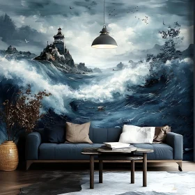 Coastal Interior Design with Ocean View