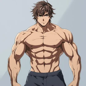 Strong Anime Male Character