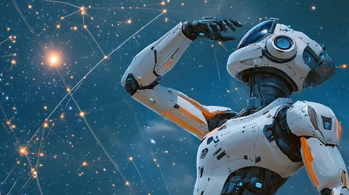 Android Contemplates the Universe