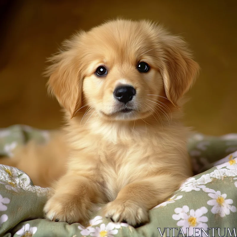 AI ART Charming Puppy Image