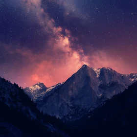 Mountains under the Stars