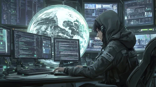 Hooded Coder with Global Network