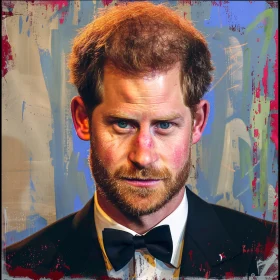 Prince Harry Modern Art