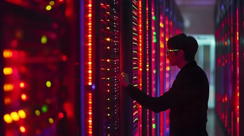Data Center Server Room