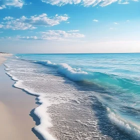 Coastal Tranquility: A Peaceful Seascape