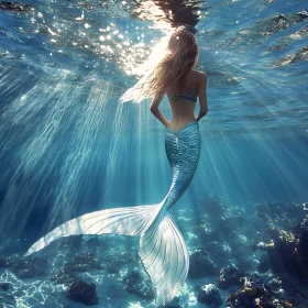 Underwater Mermaid Art