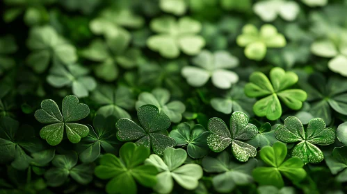 Shamrock Field: A Symbol of Irish Luck