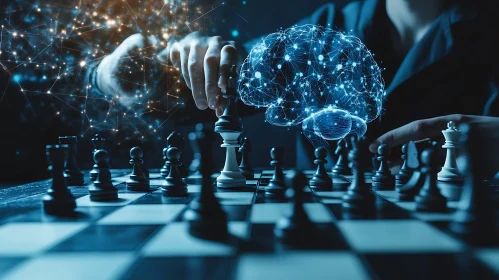 Chess and Intelligence Concept