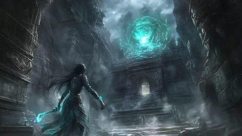 Guardian of the Glowing Portal