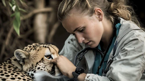 Cheetah and Caretaker