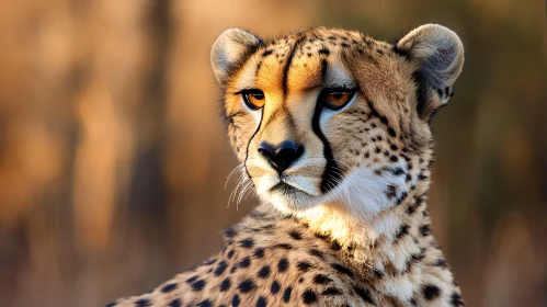 Cheetah Close-Up: Feline Elegance