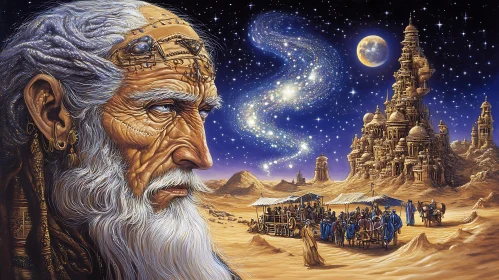 Desert Dreamer and the Starry City