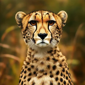 Focused Cheetah Stare