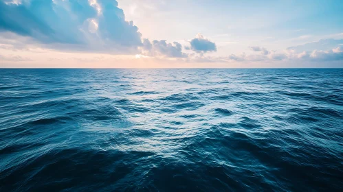 Calm Sea and Sky