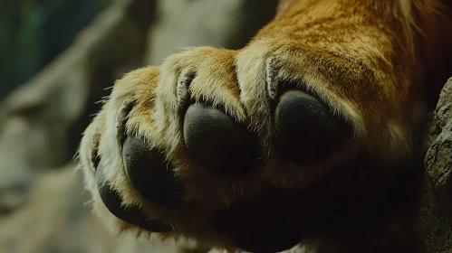 Lion's Paw Detail