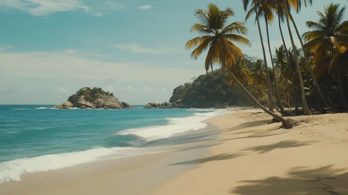 Tropical Paradise Beach View