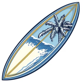Tropical Surfboard Art