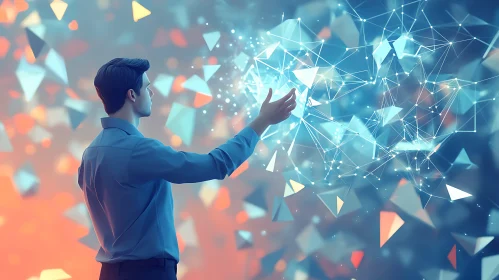 Futuristic Technology Interface Concept
