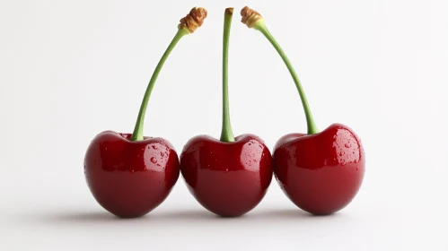 Three Cherries Still Life