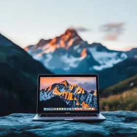 Mountain Laptop