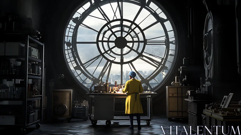 Clockwork Laboratory: A Moment in Time AI Image