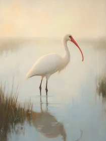 Graceful Bird in Tranquil Waters