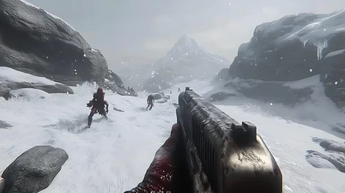 Snowy Mountain Combat