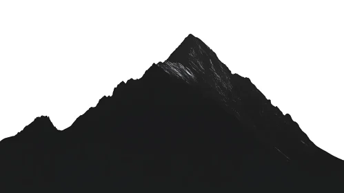 Black and White Mountain Peak