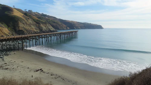 Coastal Pier Serenity