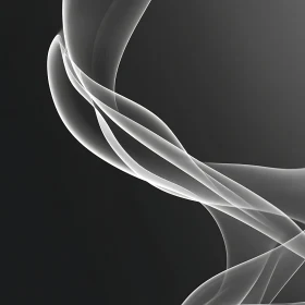 Abstract Light Streams on Dark Canvas