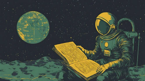 Space Reader Art