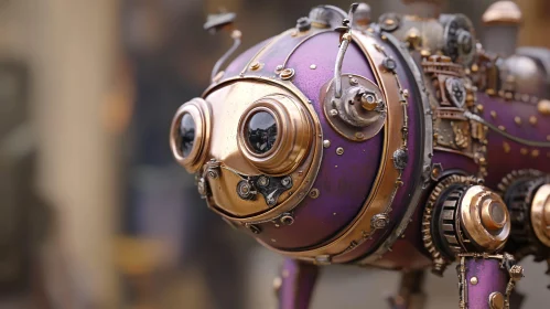 Mechanical Steampunk Creature