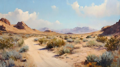 Muted Desert Vista