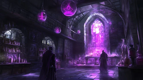 Arcane Laboratory: Alchemist's Purple Sanctuary