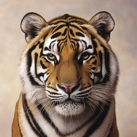 Close-Up of a Tiger's Face