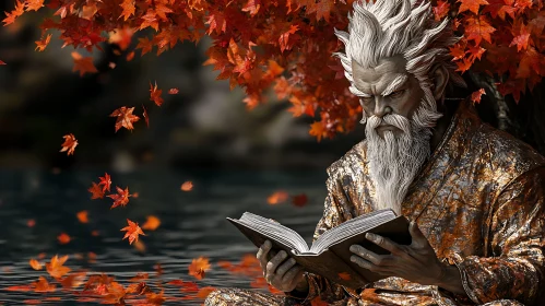 Serene Autumn Reader