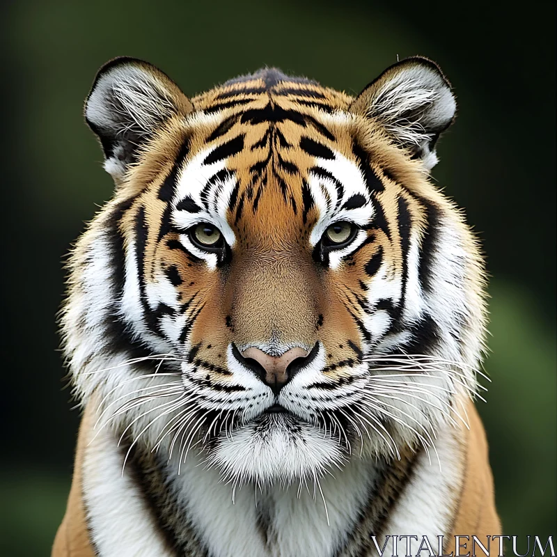 Intense Tiger Gaze - Animal Kingdom