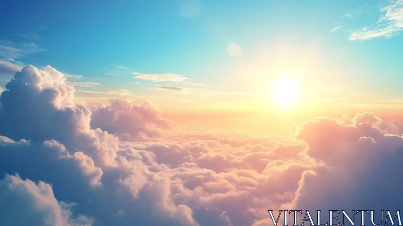 Sunrise Over the Cloudscape
