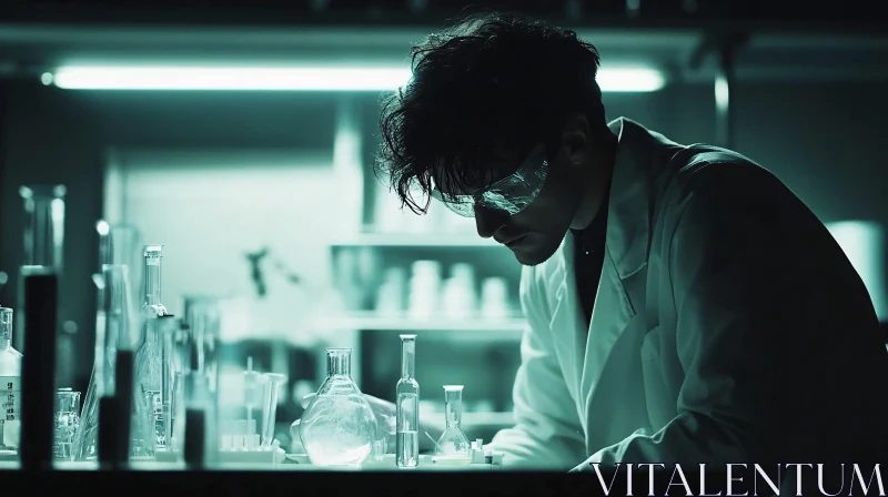 Lab Research with Scientist