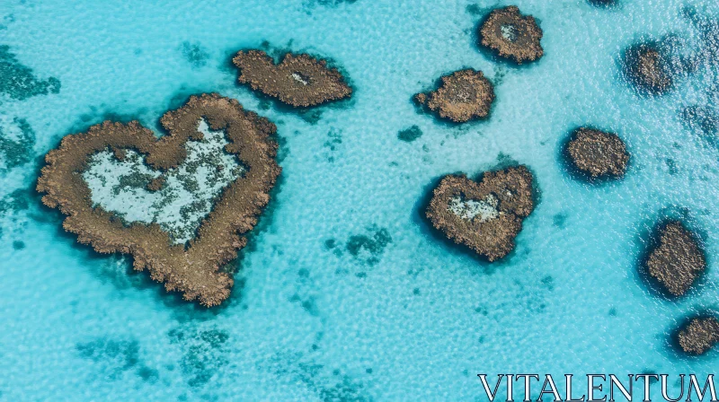 Romantic Heart Reef Formation